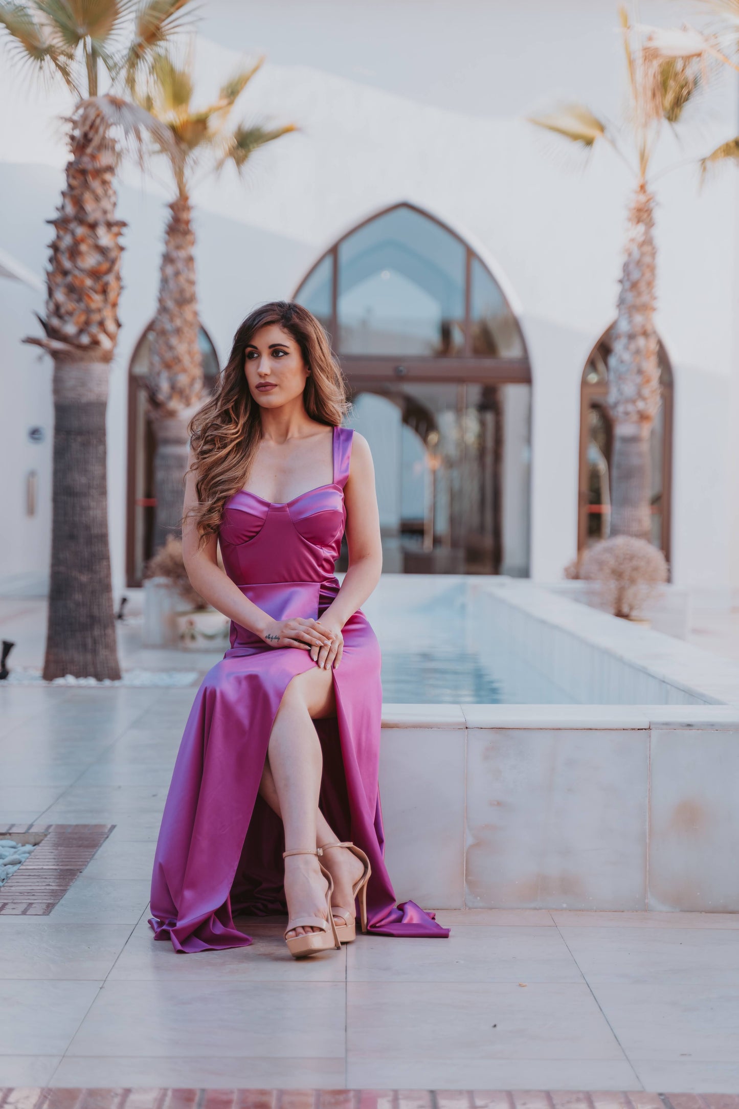 Vestido Satinado | Vestido de evento
