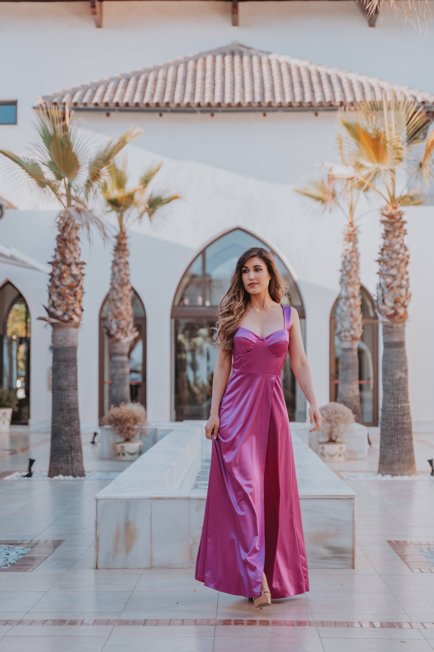 Vestido Satinado | Vestido de evento