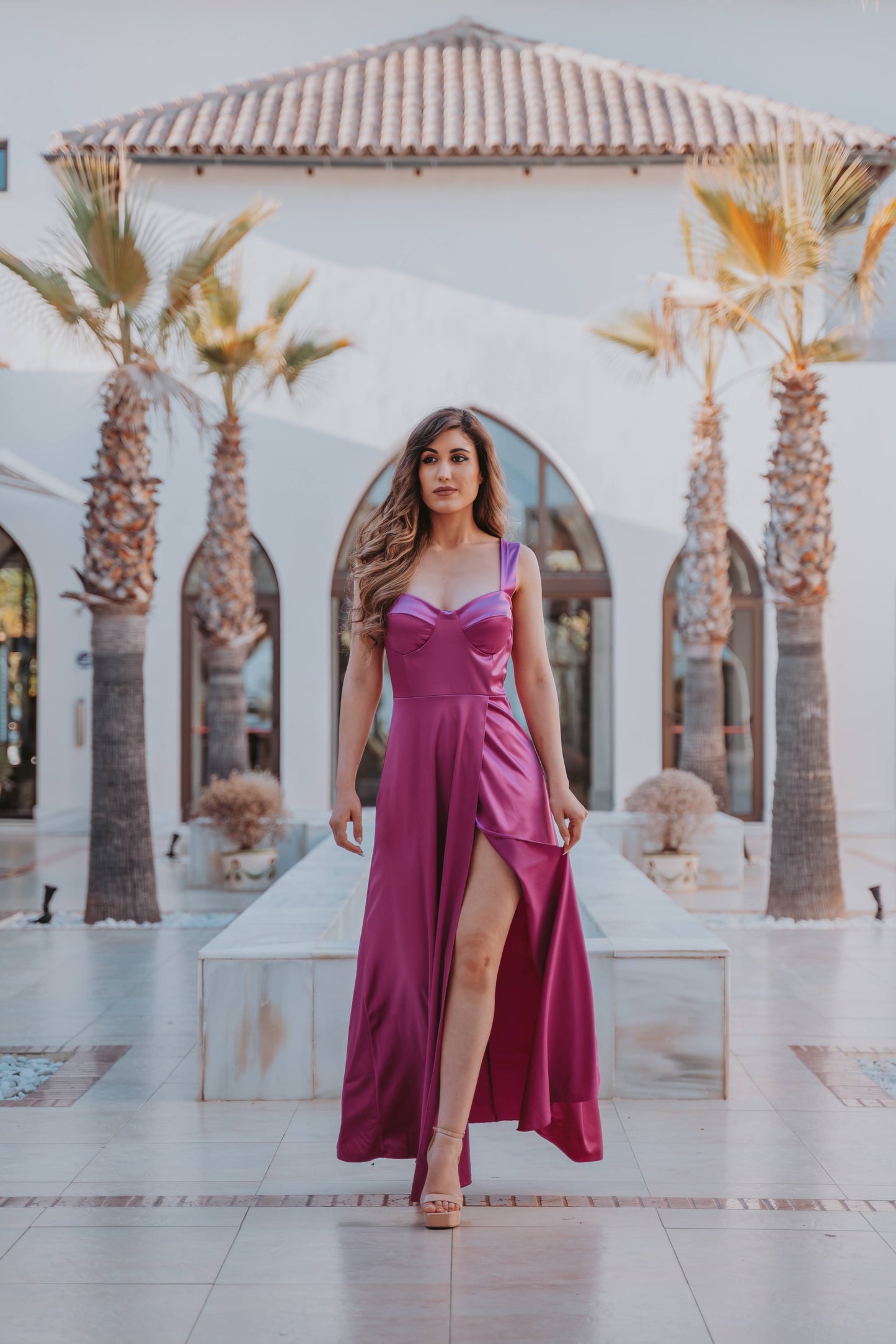 Vestido Satinado | Vestido de evento