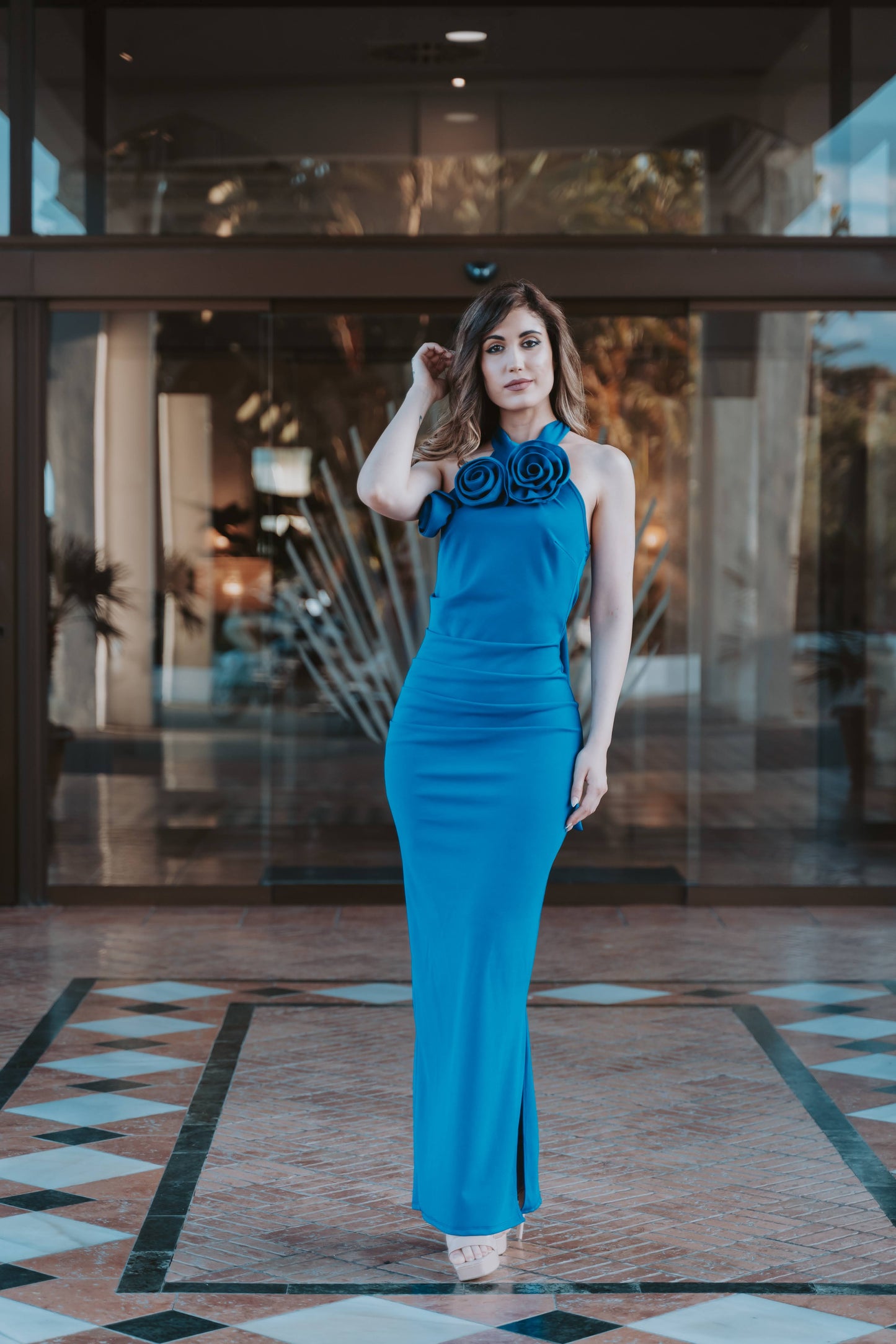 Vestido Rosas | Vestido de evento