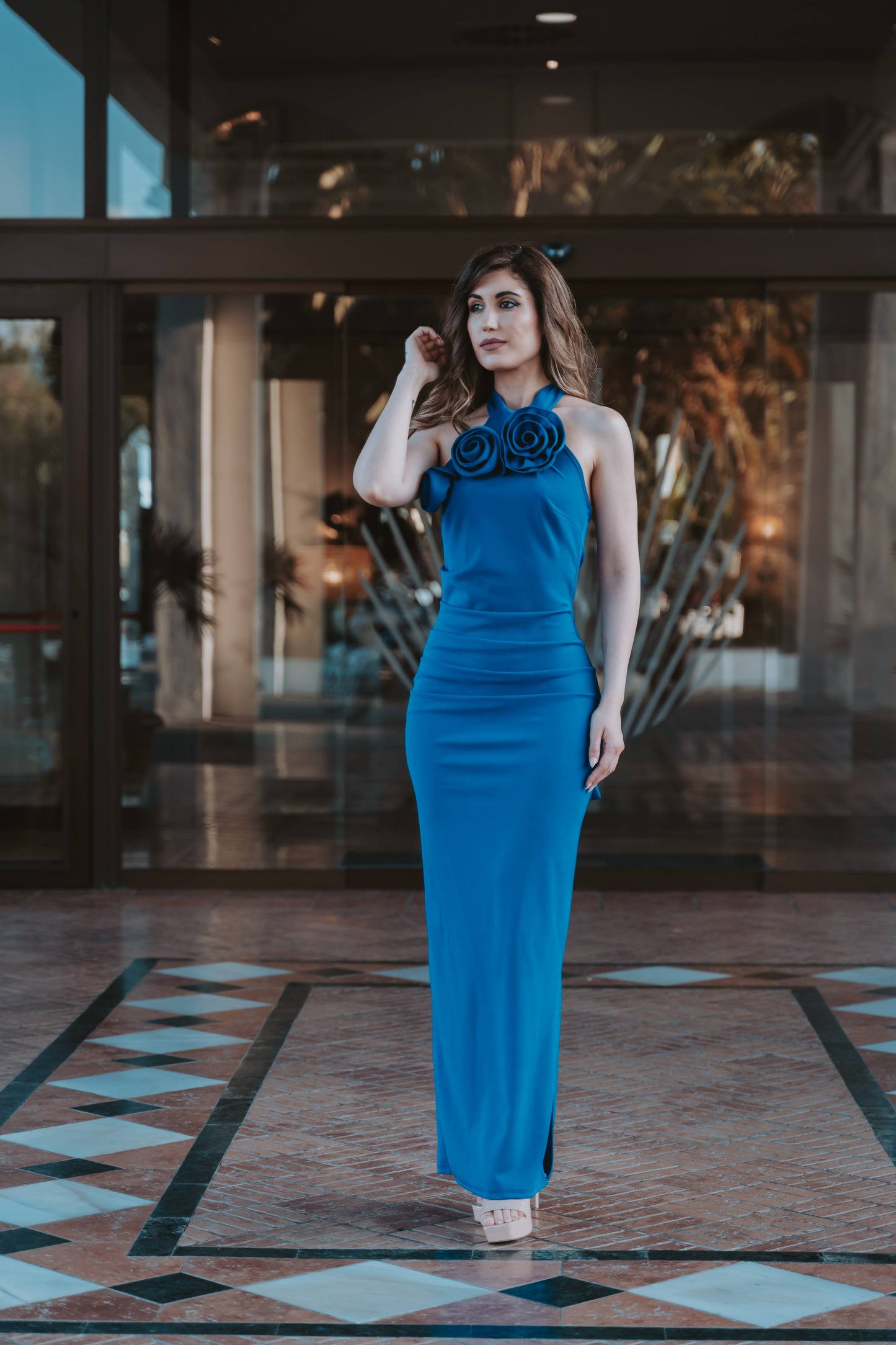 Vestido Rosas | Vestido de evento