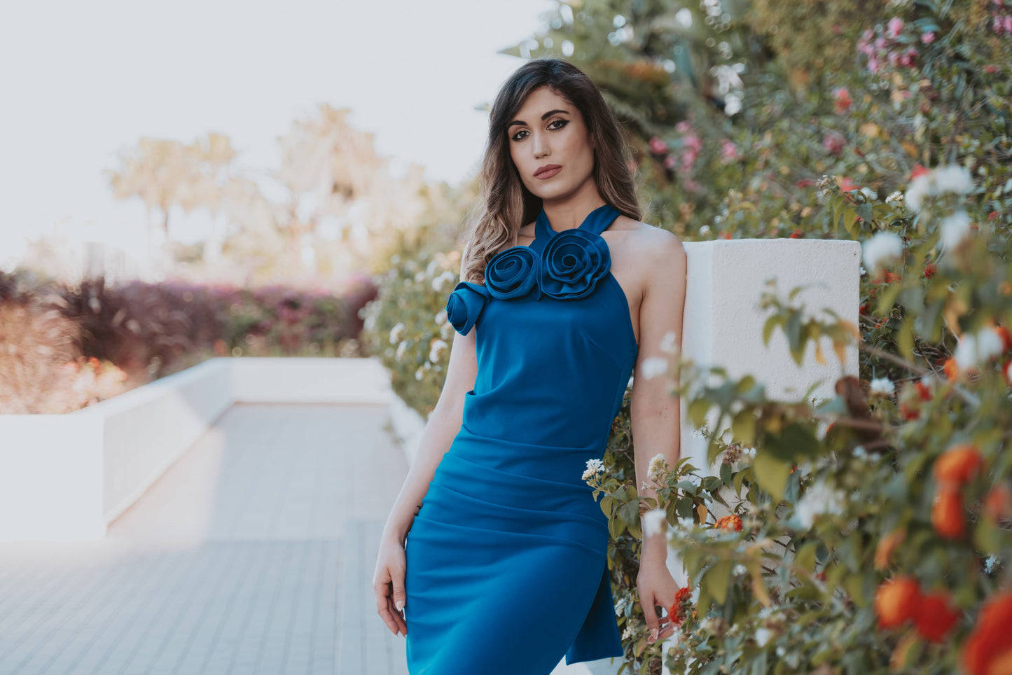 Vestido Rosas | Vestido de evento
