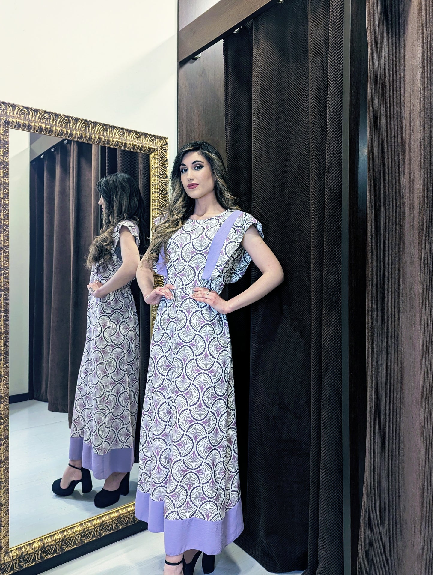 Vestido Aurora Lila |Vestido de Evento