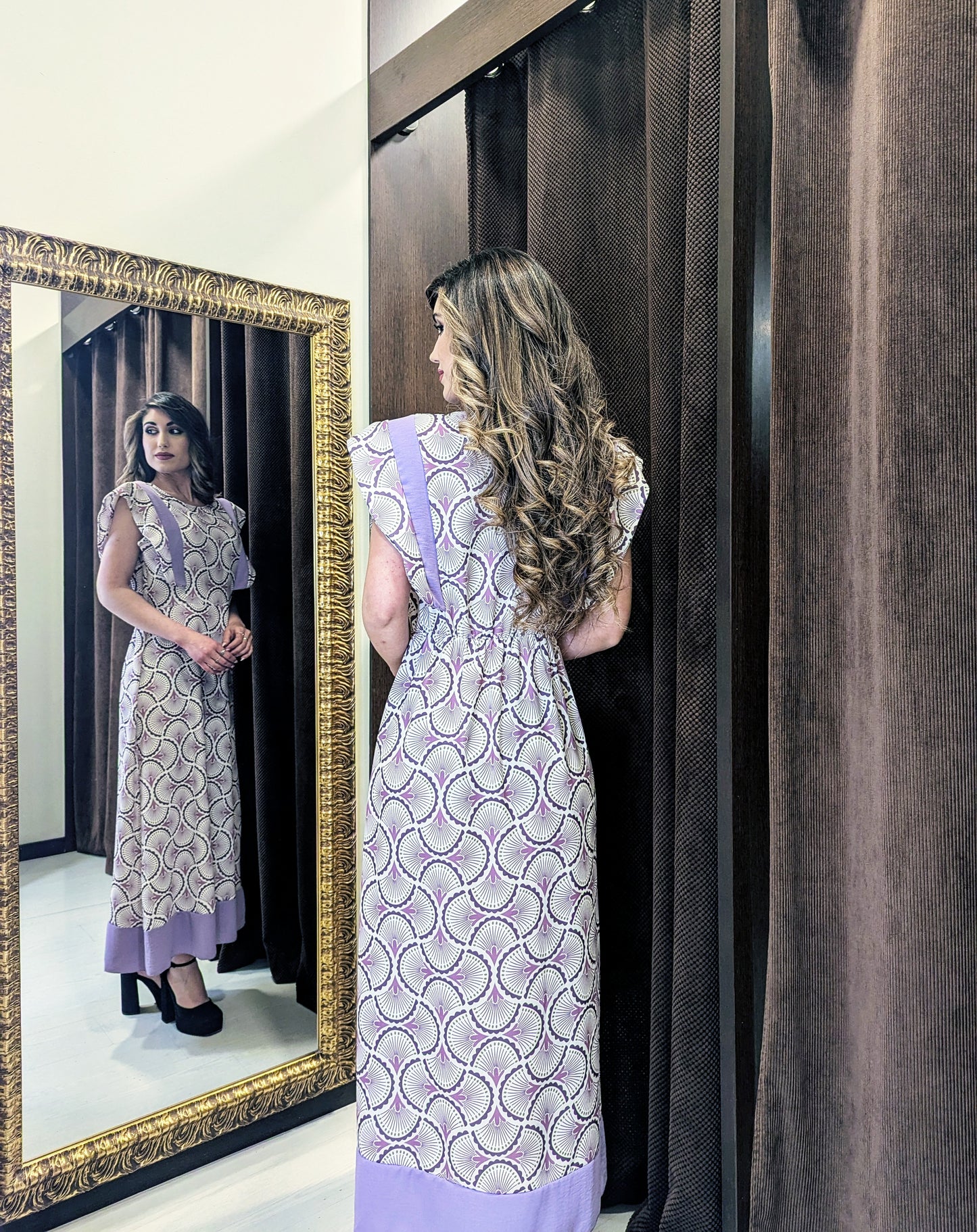 Vestido Aurora Lila |Vestido de Evento