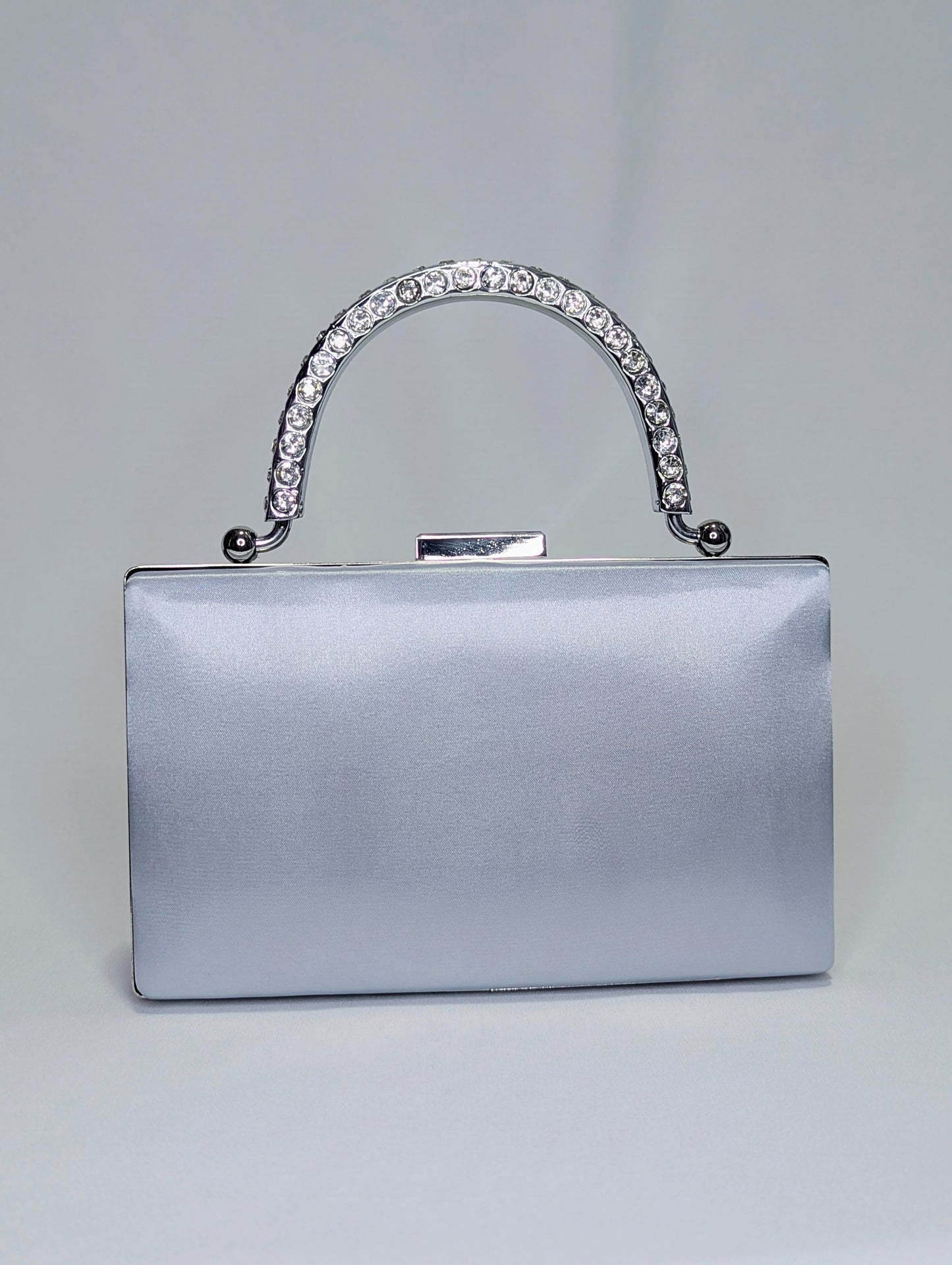Bolso Vintage Pedrería Plata