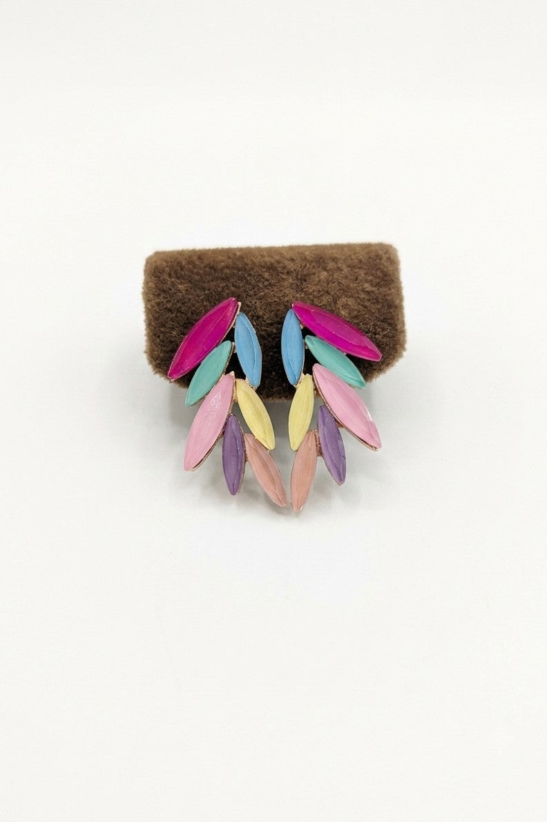 Pendientes Multicolor Hoja