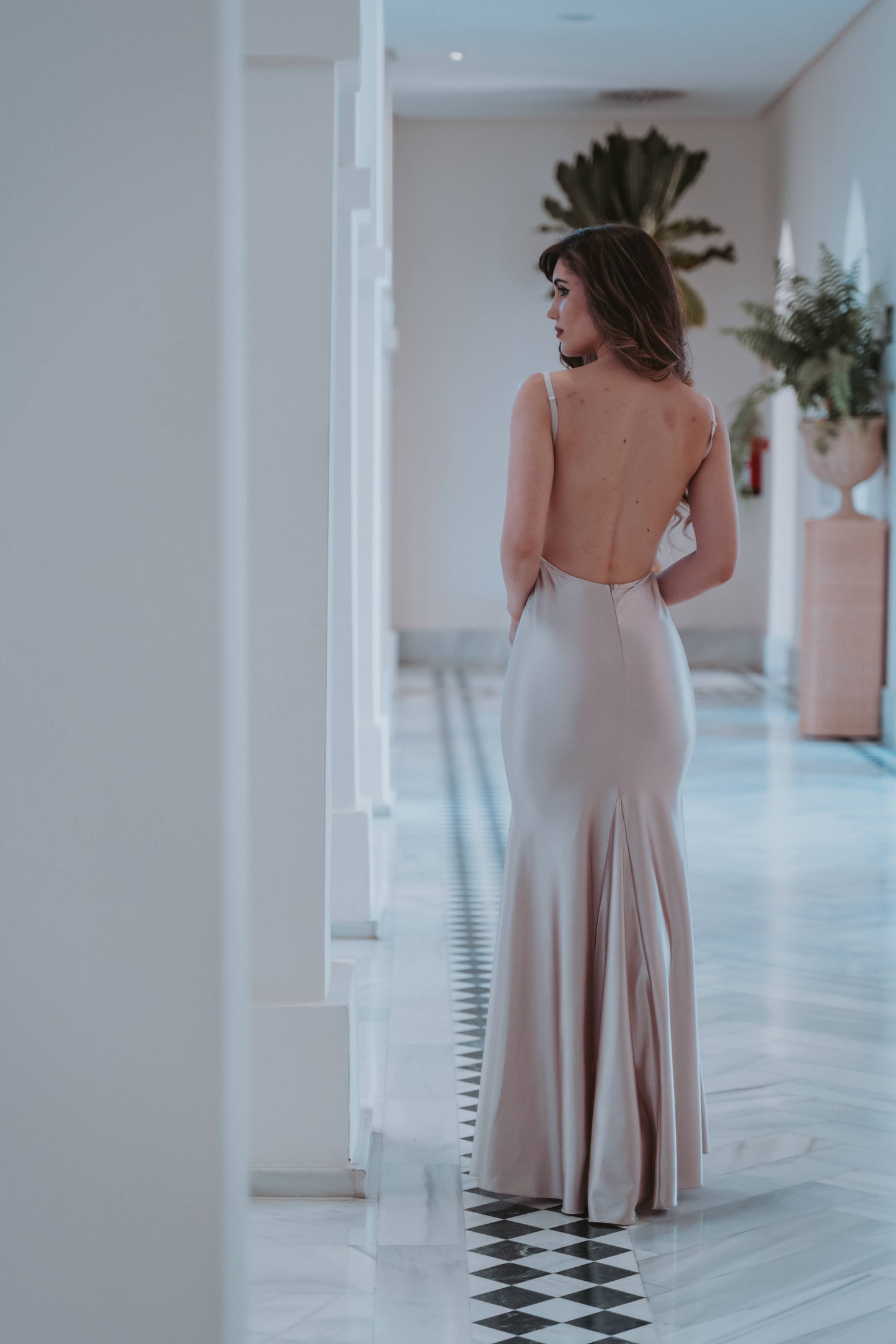 Vestido Champagne | Vestido de evento