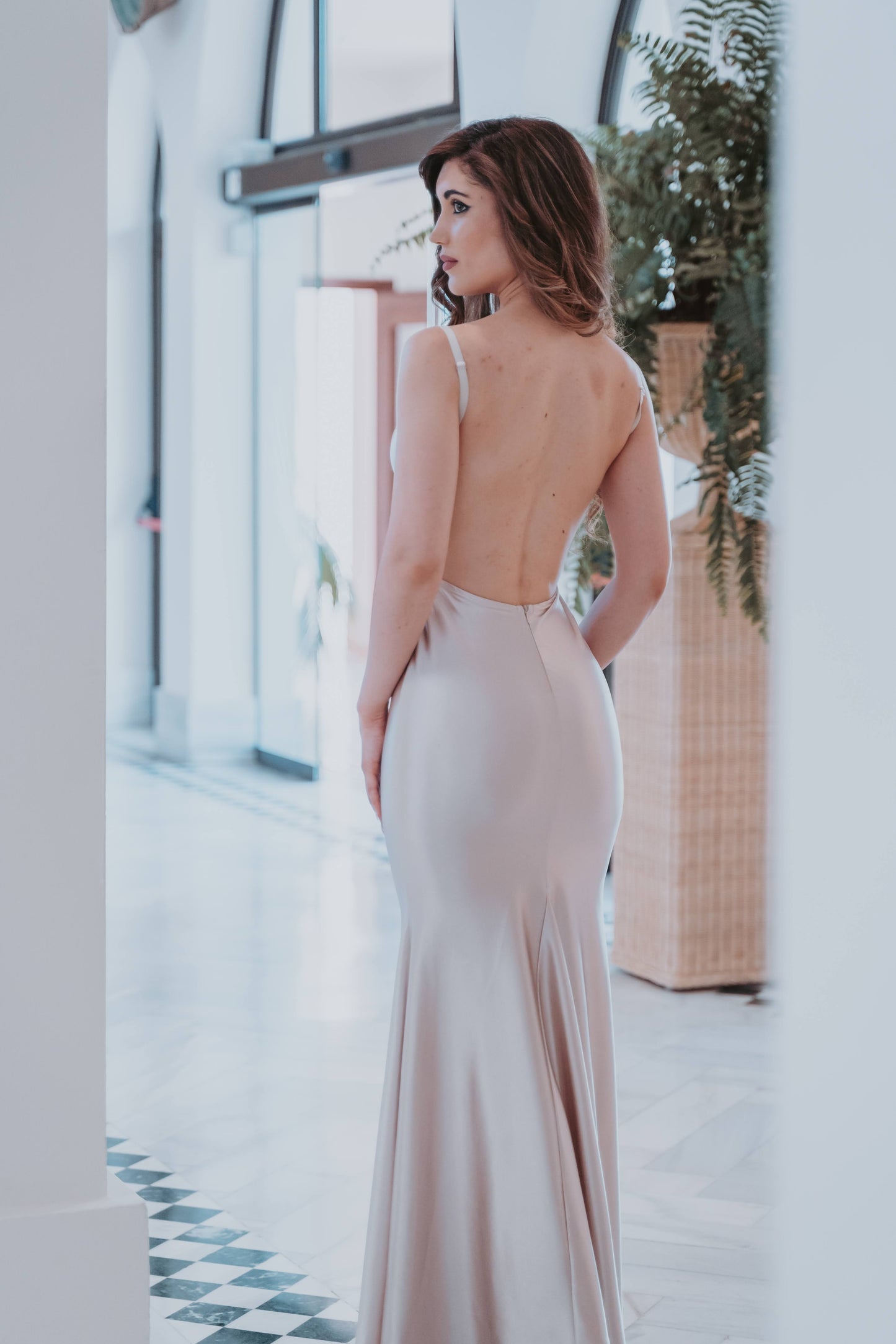 Vestido Champagne | Vestido de evento