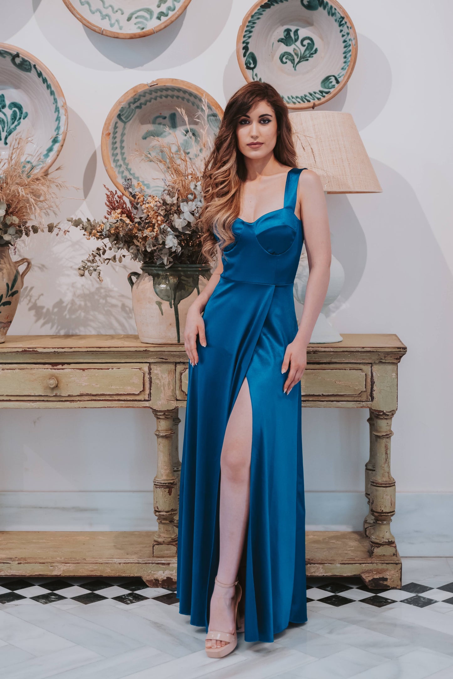 Vestido Satinado | Vestido de evento