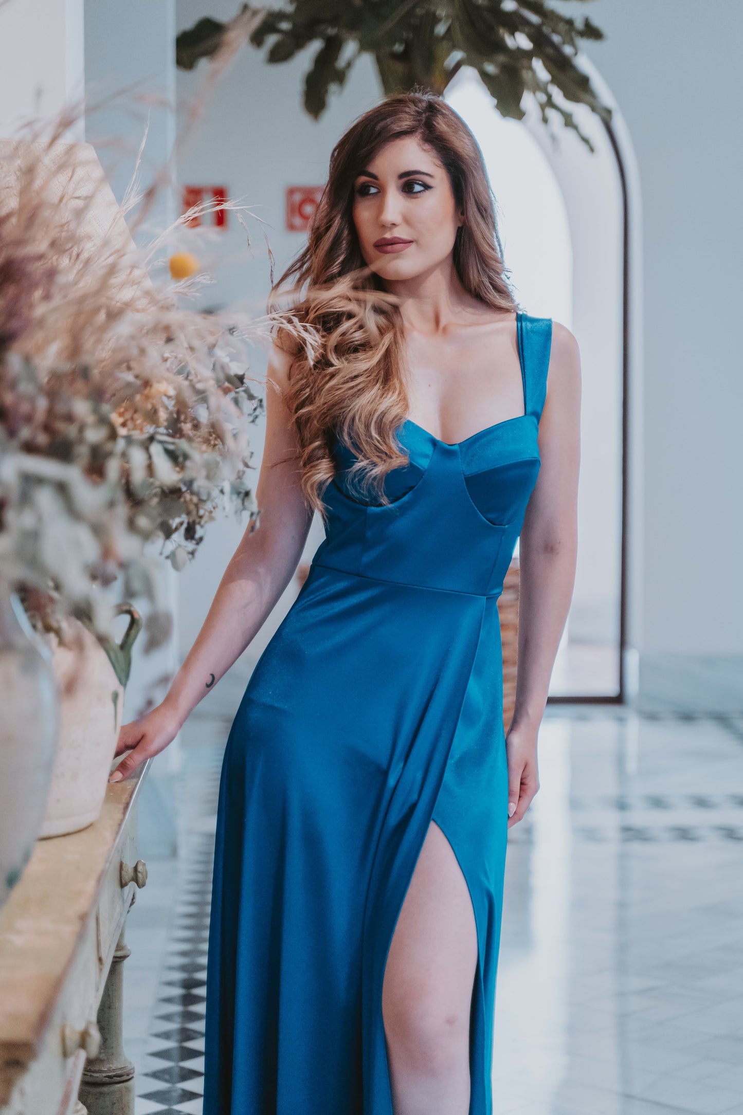 Vestido Satinado | Vestido de evento