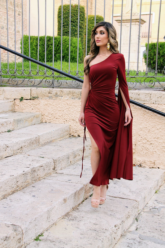 Vestido Dione Granate |Vestido de Evento