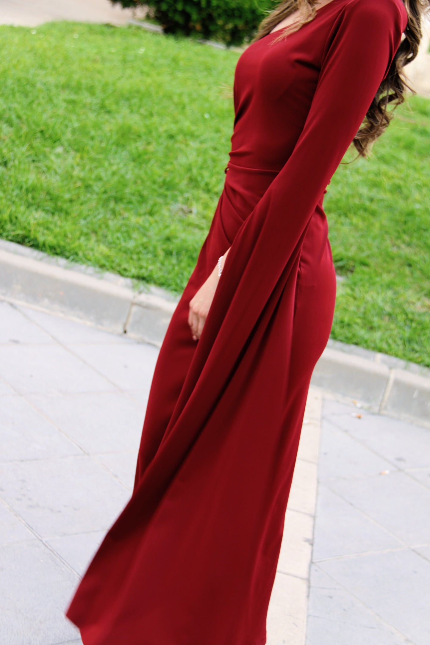 Vestido Dione Granate |Vestido de Evento