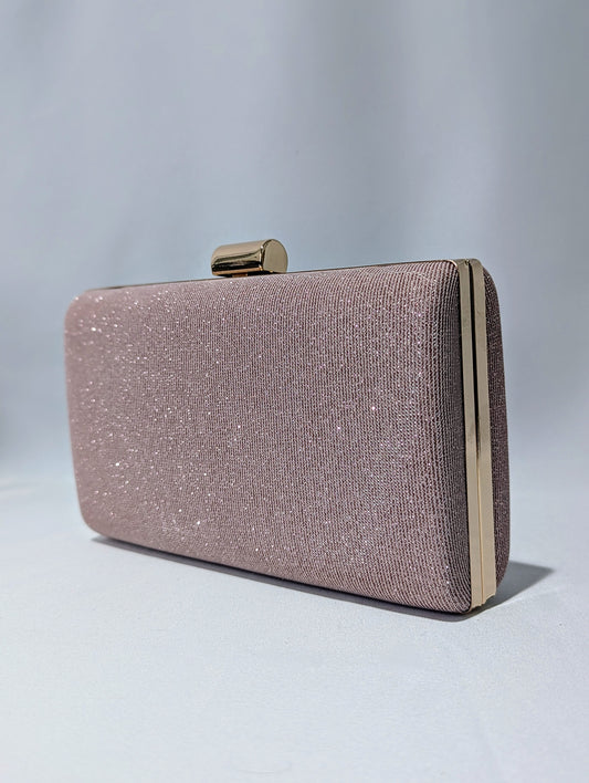 Bolso Brillante Rosa Palo| Bolsos