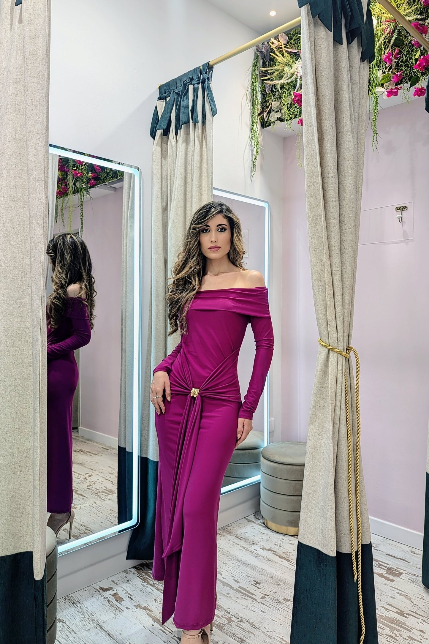 Vestido Midi Honor |Vestido de Evento