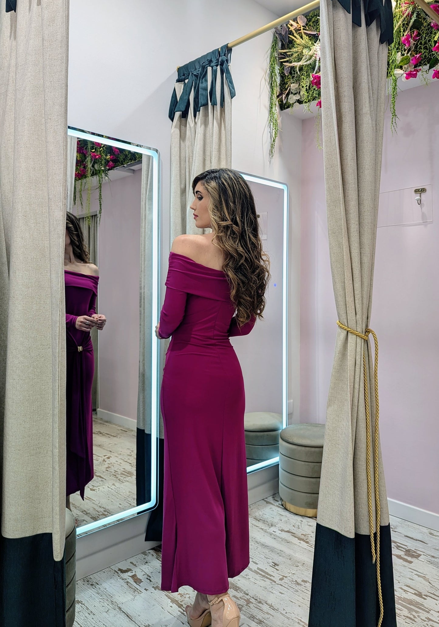 Vestido Midi Honor |Vestido de Evento