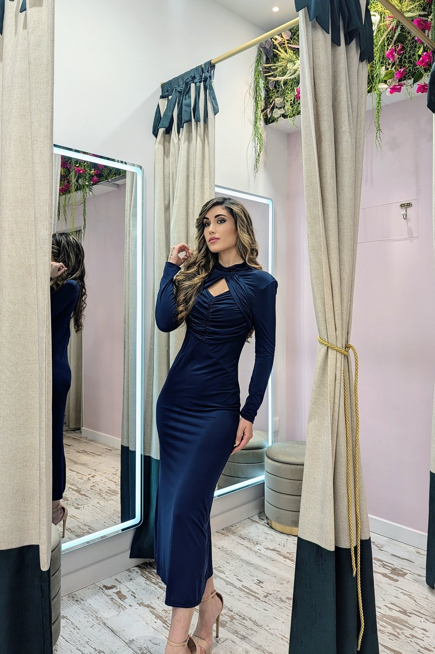 Vestido Midi Hécate |Vestido de Evento