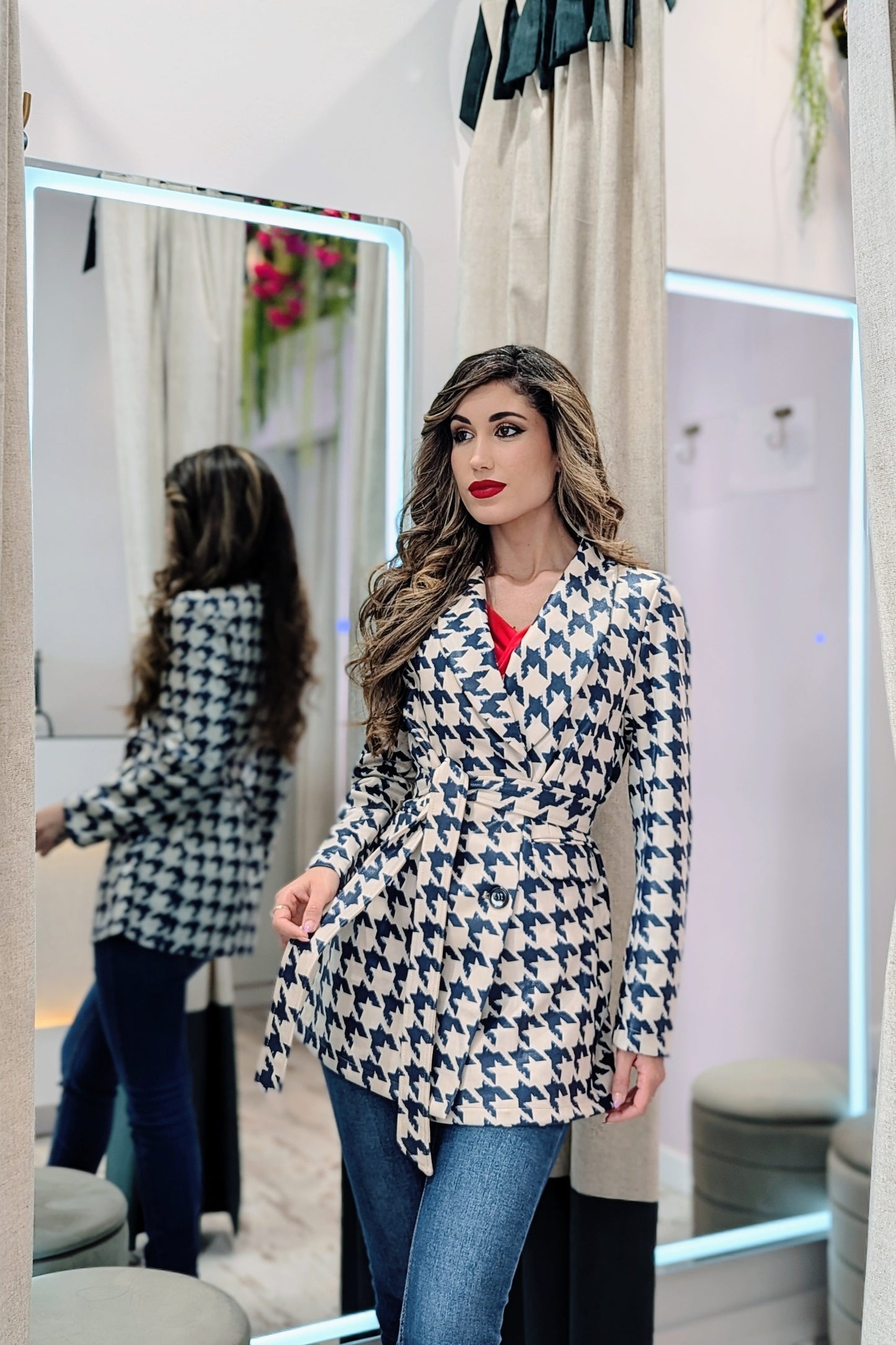 Americana Lazo Pata de Gallo |Otoño-Invierno