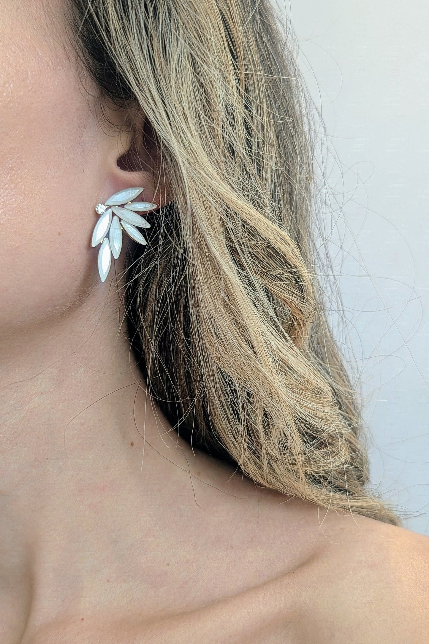 Pendientes Alas Blancas