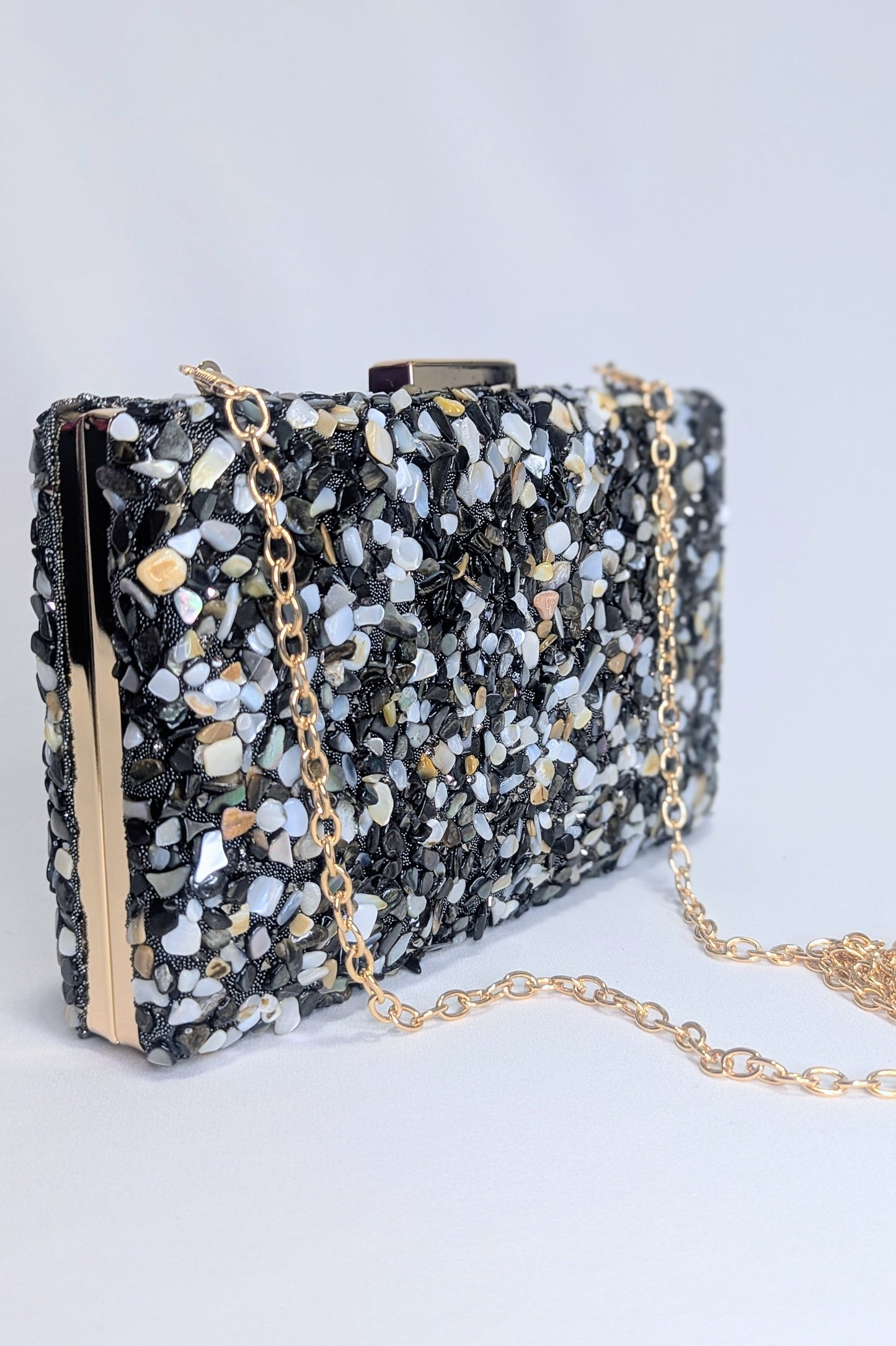 Bolso Pedrería Black
