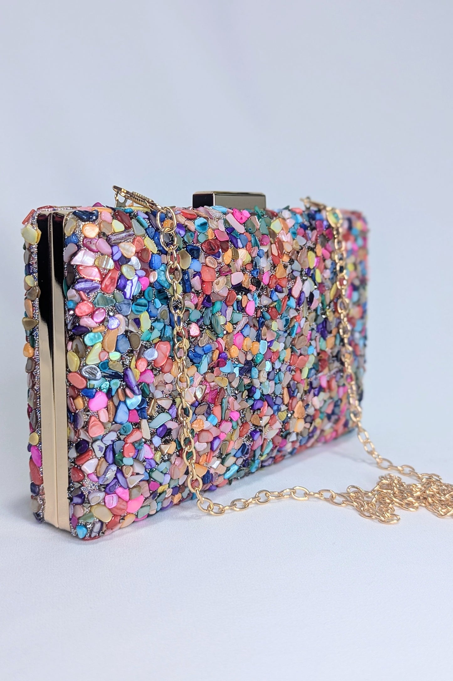 Bolso Pedrería Multicolor