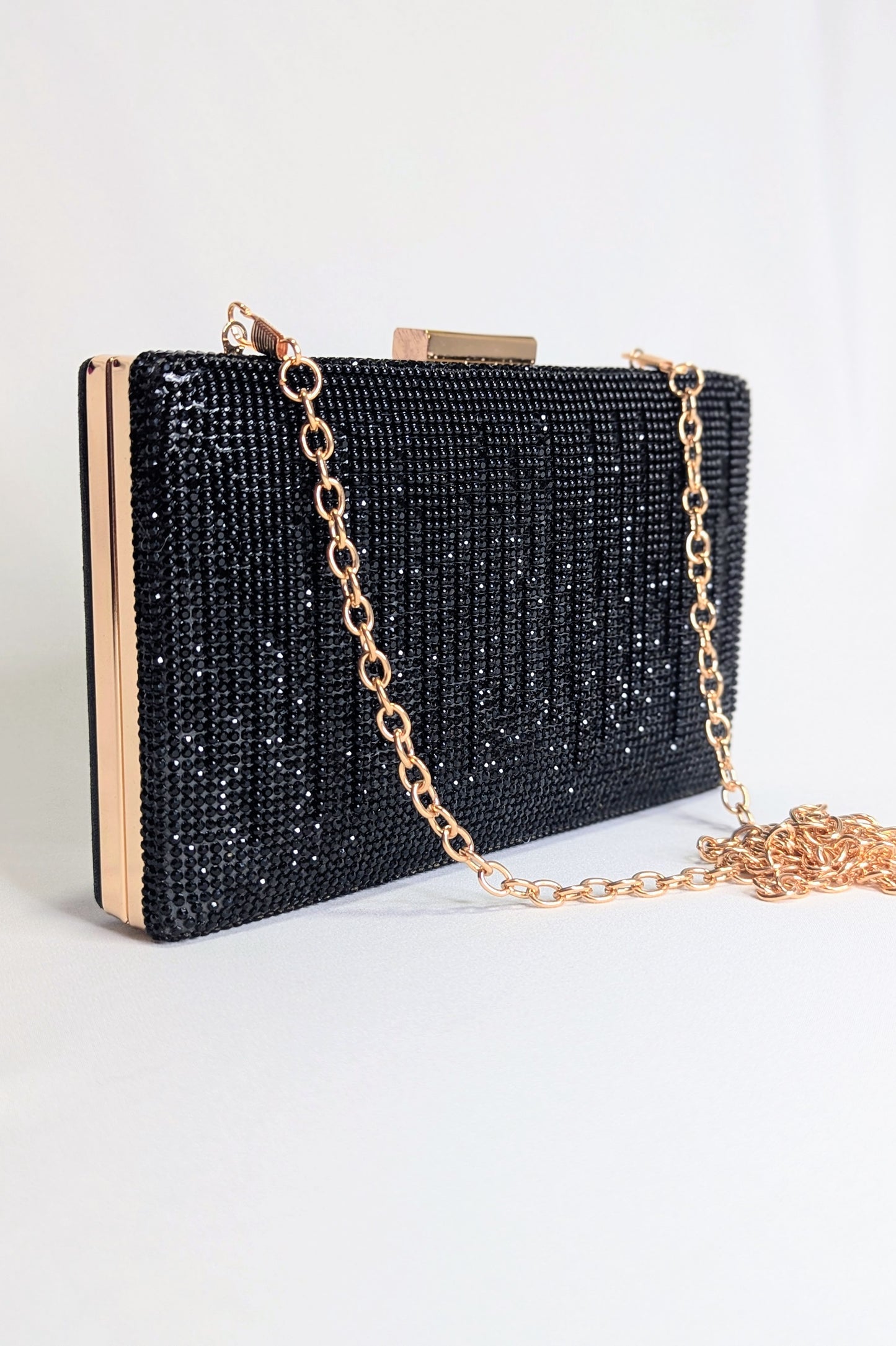 Bolso Black Brillantes