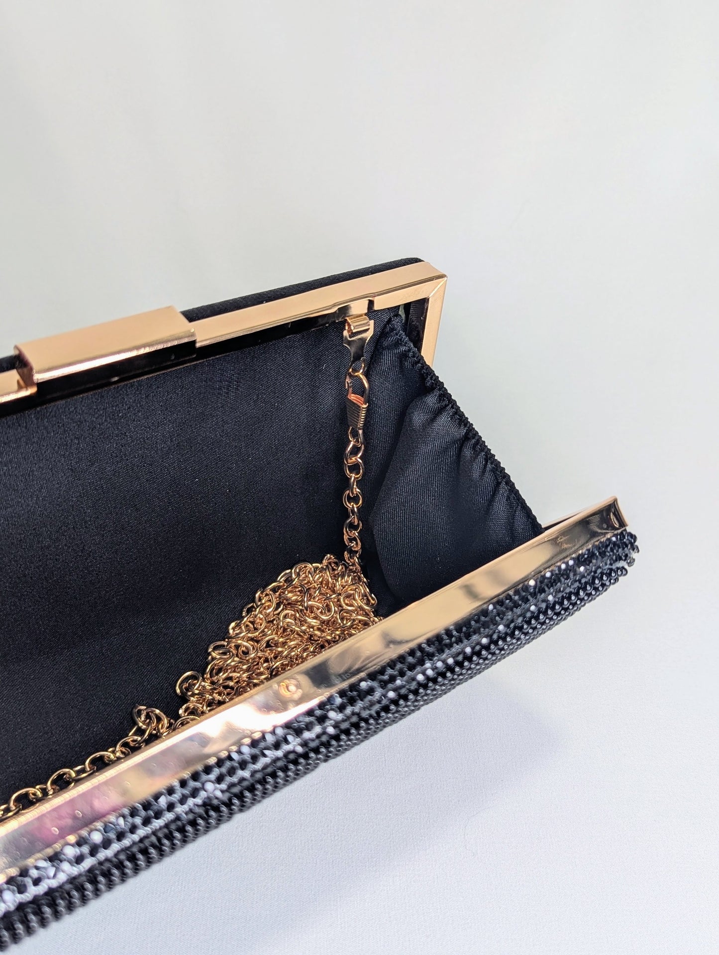 Bolso Black Brillantes